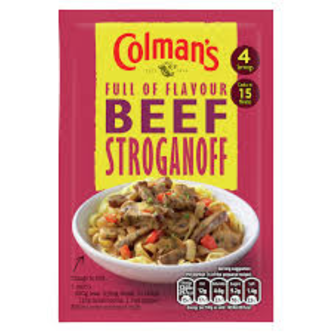 COLMANS BEEF STROGANOFF 39G